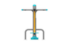 Ciftli Yan Salinim Aleti KLF-09 | Dış Mekan Spor Aletleri | Erse Kent Mobilyaları